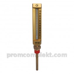 Термометр прямой, виброустойчивый TT-B-150/100. П11 G1/2 (0-100C)