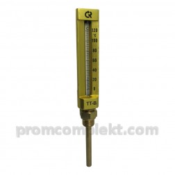 Термометр прямой, виброустойчивый TT-B-150/100. П11 G1/2 (0-120C)