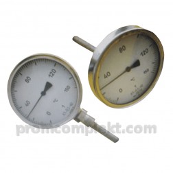 Термометр биметаллический ТБ-3 (0-120)-1,5-100-10-М20